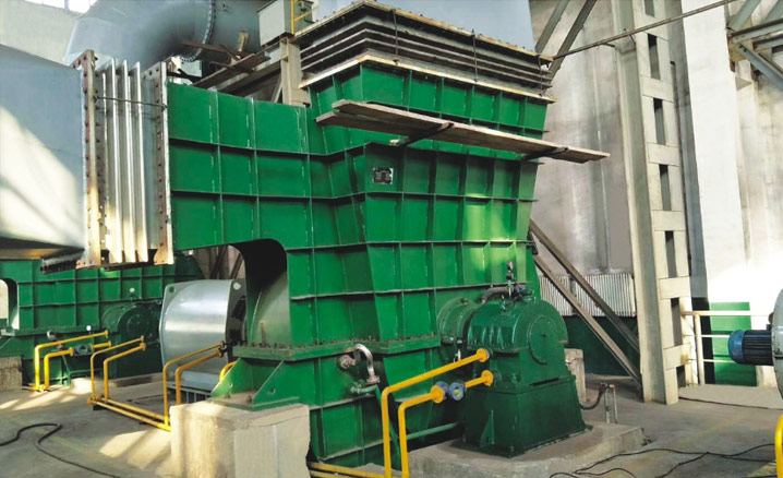 Primary fan of converter gas in Baosteel Group