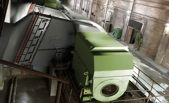 Double suction and double support centrifugal fan(Taiyuan Iron and Steel Group)