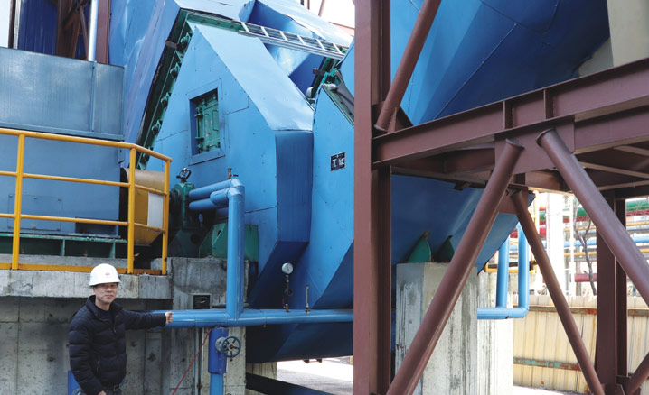 Double suction centrifugal fan of Qingdao Hengyuan Thermal Power Co., Ltd.
