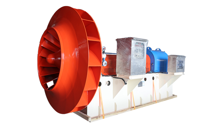 Ternary flow energy-efficient centrifugal fan